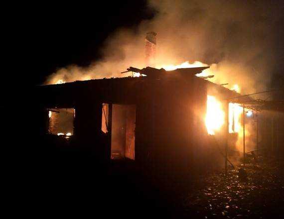 В Одесской области, в результате взрыва автомобиля, сгорел жилой дом и погиб хозяин