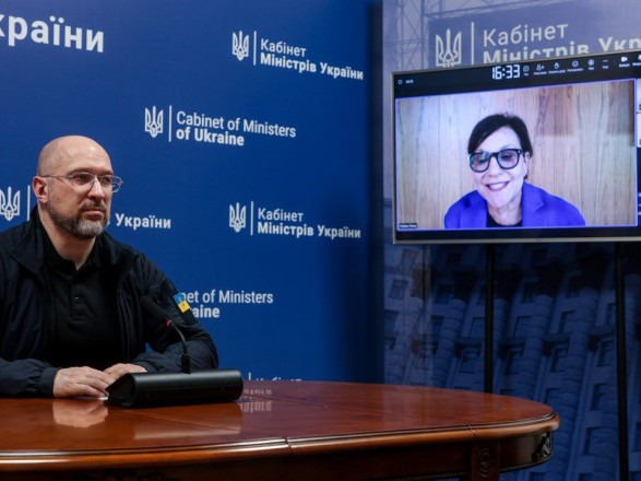Денис Шмыгаль провел первый разговор со спецпредставителем США по вопросам экономического восстановления Украины