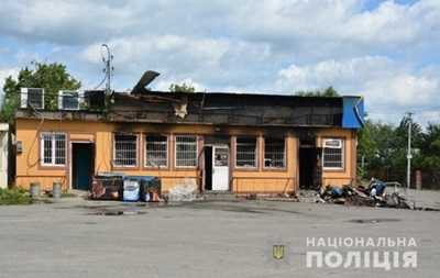 Под Киевом сожгли магазин кандидата в нардепы