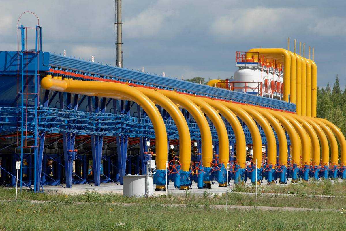 У січні транзит газу через Україну рекордно впав