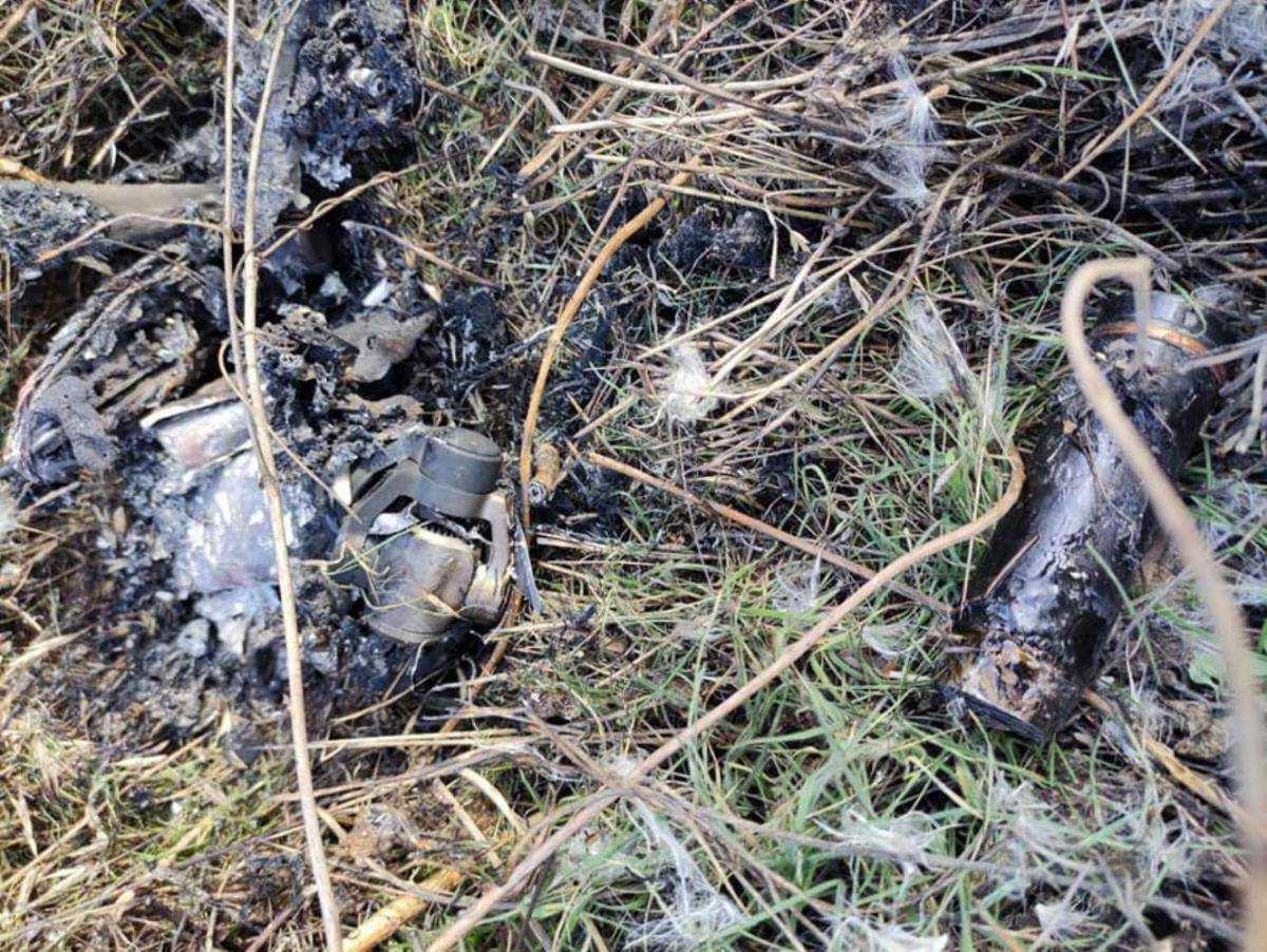 З’явилися фото російського безпілотника, збитого українськими військовими