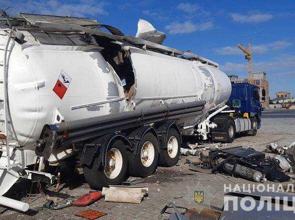 Взрыв цистерны для перевозки газа в Киеве: в полиции сообщили детали