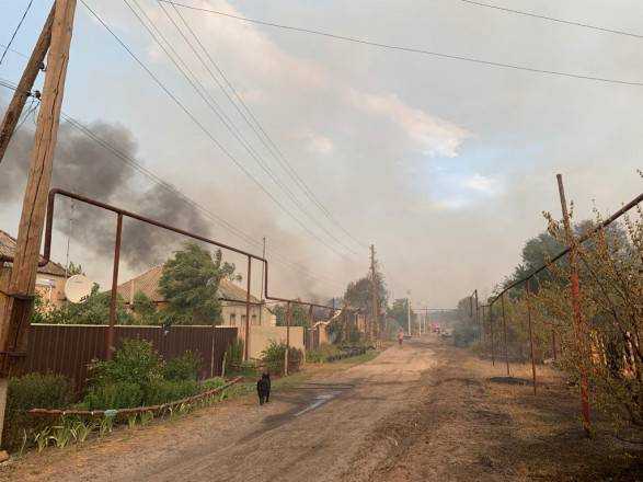 Лесные пожары в Луганской области: в правительстве определили суммы компенсаций пострадавшим