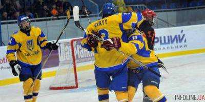 Юниорская сборная Украины по хоккею готовится к международному турниру 4 наций