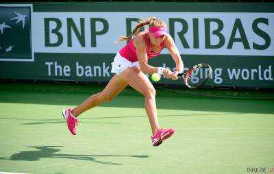 21-летняя украинская теннисистка Екатерина Козлова впервые вышла в четвертьфинал турнира WTA