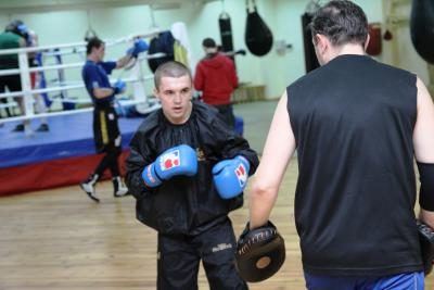 На Олимпийской базе в Конче Заспе украинские боксеры провели открытую тренировку