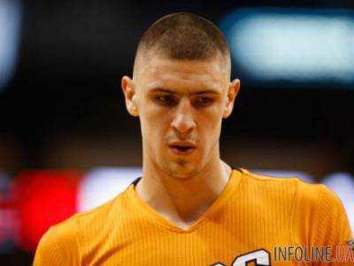 Украинский баскетболист Алексей Лень отличился двойным дабл в матче НБА