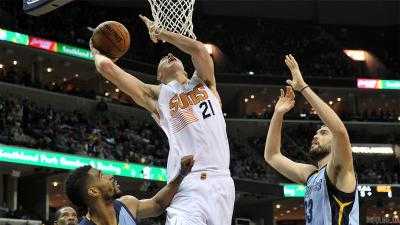 Баскетболист А.Лень отличился дабл-дабл в матче НБА против "Миннесоты"