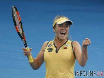 Лидер женского тенниса Украины харьковчанка Элина Свитолина победила третью ракетку мира Г.Мугурусу