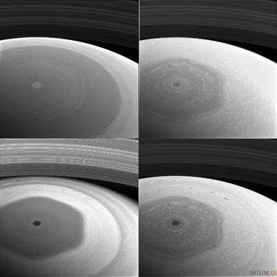 NASA обнародовало новые снимки Сатурна