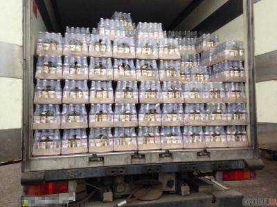 В Одесской области пограничники изъяли больше тонны контрафактного алкоголя