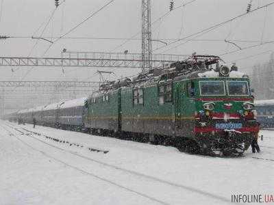 Накануне Нового года назначили курсирование поезда "Николаев - Киев"