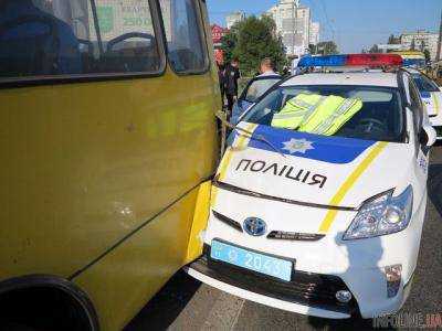 В Украине произошло 655 ДТП с участием патрульных