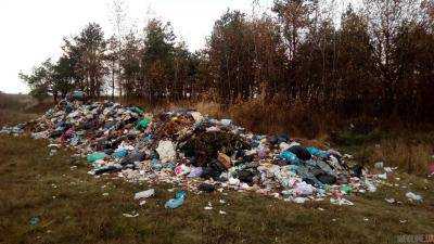 По факту незаконного сваливания мусора в Ровенской области открыто уголовное производство