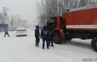 Из-за непогоды запрещено передвижение автотранспорта из Николаева в направлении Одессы и Кропивницкого