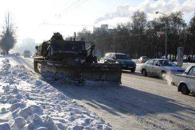 В Киеве организованы места дежурства спецтехники для помощи в буксировке автомобилей