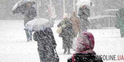 По прогнозу синоптиков завтра почти по всей территории Украины ожидаются морозы и местами метели