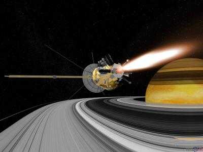 В NASA показали запись посадки зонда на спутник Сатурна