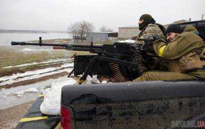 За прошедшие сутки на луганском направлении боевики выпустили почти сто боеприпасов по украинским позициям