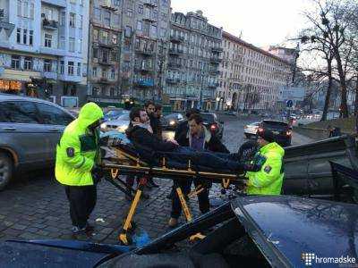 ДТП в центре Киева, есть жертвы