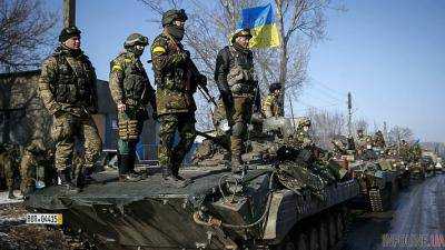 За прошедшие сутки в зоне проведения антитеррористической операции погибших украинских военных нет
