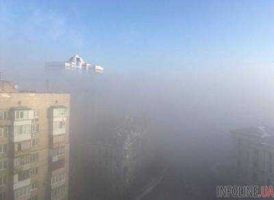 Туман в Киеве не связан с пожарами в столице и окрестностях