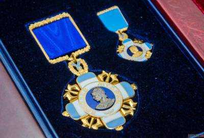 Орденом князя Ярослава Мудрого был награжден Э.Брок