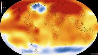 NASA: как менялась температура на планете за 137 лет. Видео