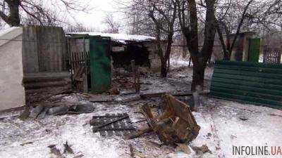 Вследствие ночного артобстрела Авдеевки повреждено шесть домов