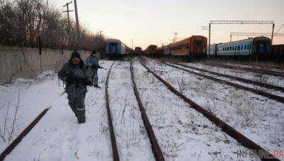 В "ЛНР" заявили, что блокирование железной дороги ветеранами АТО грозит катастрофой в Луганской области