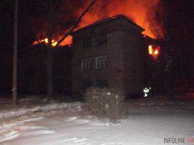 Полиция задержала вероятно причастного к пожару трехэтажного дома в городе Часов Яр  Донецкой области
