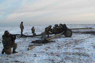 Боевики бомбят позиции украинских бойцов под Мариуполем