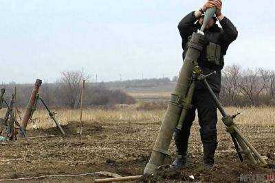 На луганском направлении боевики выпустили более 40 минометных мин