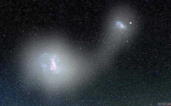 Ученые обнаружили звездный мост, соединяющий две галактики
