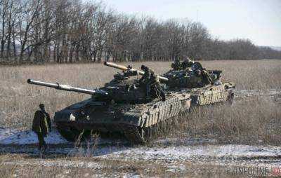 Патруль ОБСЕ зафиксировал шесть танков у подконтрольного "ДНР" с. Золотаревка