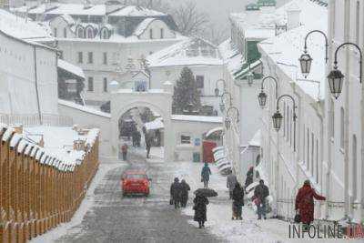 В Киеве завтра ожидается до 4 градусов мороза