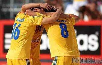 На старте «Кубка Персии» сборная Украины по пляжному футболу уступила Италии