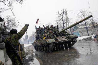 В зоне АТО боевики применили танки