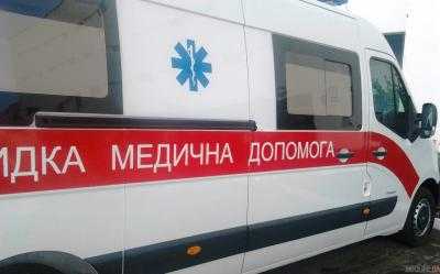 В Житомирской области автомобиль скорой помощи попал в ДТП