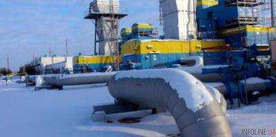 Украина уменьшила запасы газа в ПХГ до 8,5 млрд куб. м