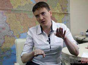 По факту поездки Н.Савченко в «ДНР» СБУ допросит её