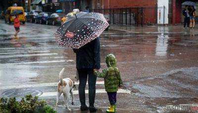 В Украине местами пройдут дожди