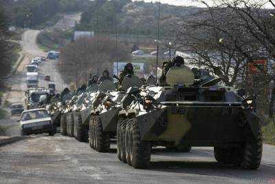 Министр иностранных дел Украины заявил, что на Донбассе и Крыму находится около 800 БТРов и сотни танков РФ