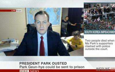 Дети сорвали прямой эфир ведущего BBC