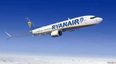 Бюджетная авиакомпания Ryanair начала свою работу в Украине