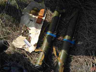 В Запорожье тайник с гранатометами и тротилом нашли правоохранители