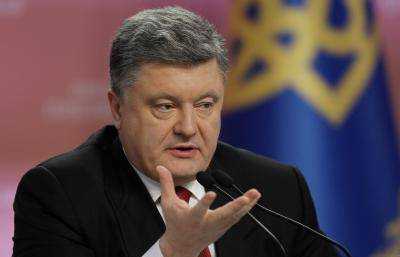 По мнению П.Порошенко, сценарий блокады Донбасса разрабатывался не в Украине
