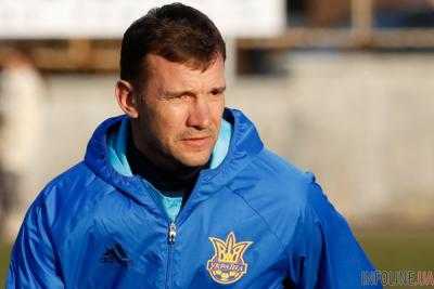 Главный тренер сборной Украины Андрей Шевченко назвал расширенный состав сборной на матч с Хорватией
