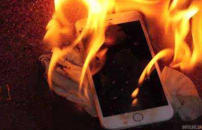 В Австралии в руках мужчины загорелся iPhone