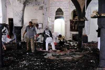 В результате атаки на мечеть в Йемене погибло 34 человека